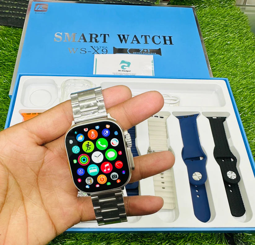 Ws-x9 Ultra (9 In 1) Smart Watch